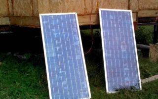 Схема подключения солнечных батарей